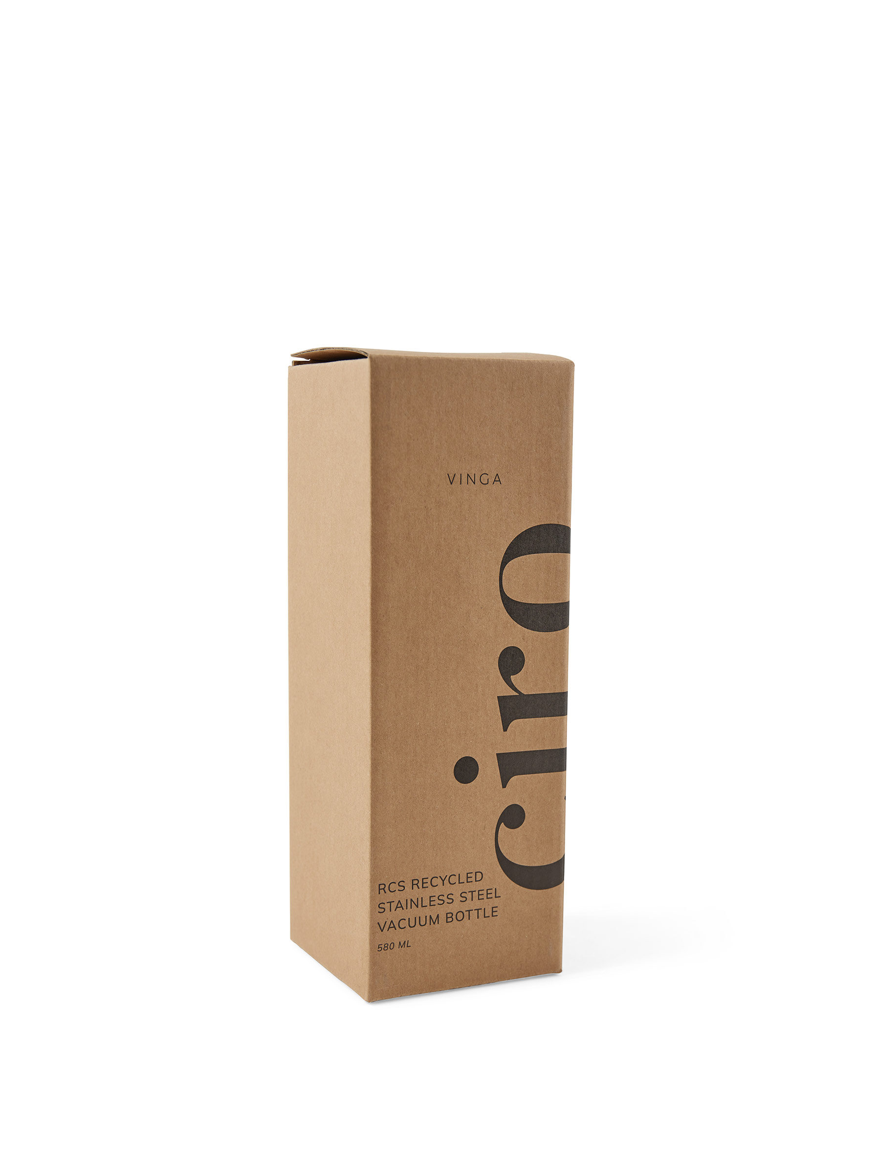 Ciro 580 ML RCS recycled steel vacuum bottle